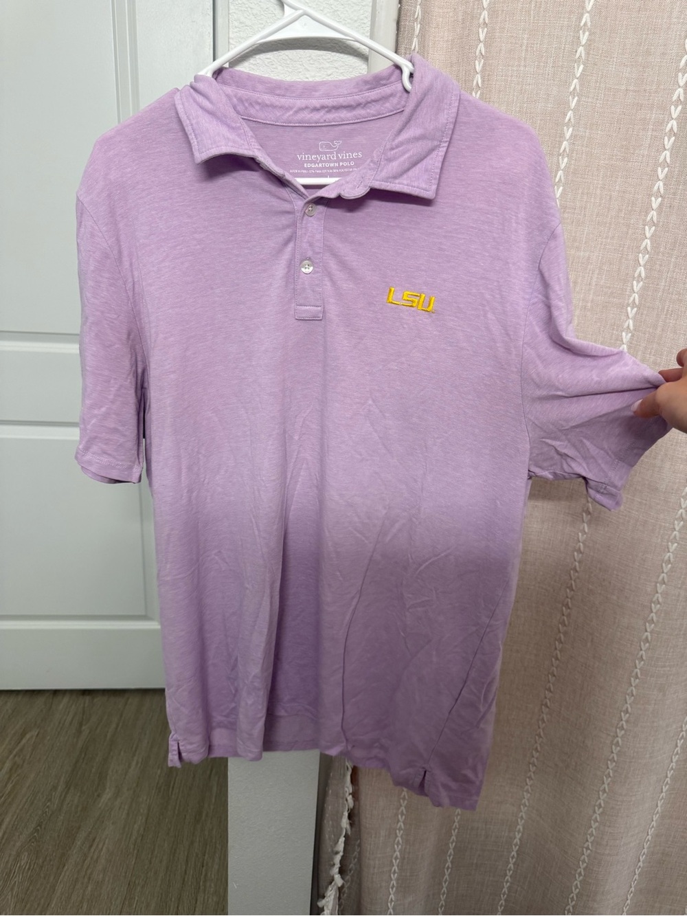 LSU Vineyard Vines Edgartown Polo